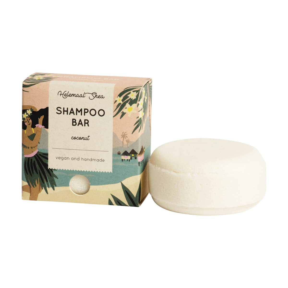 HelemaalShea Shampoo Bar Kokos