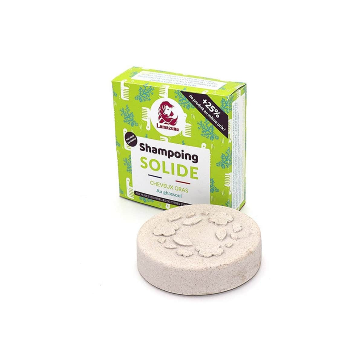 Lamazuna Solid Shampoo For Oily Hair - Rhassoul