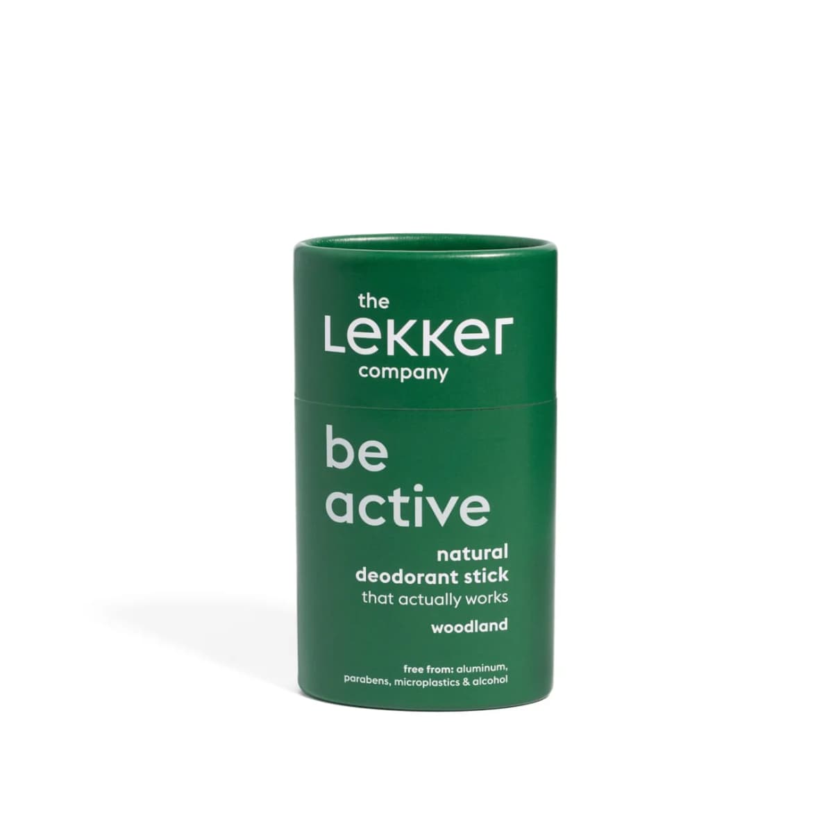 The Lekker Company Deodorant Stick Be Active Woodland afbeelding