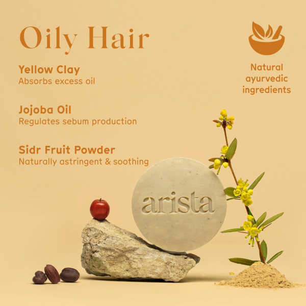 Arista Ayurveda Shampoo Bar voor Vet Haar