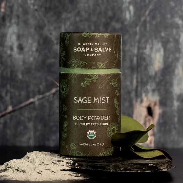 Chagrin Valley - Body Powder Sage Mist