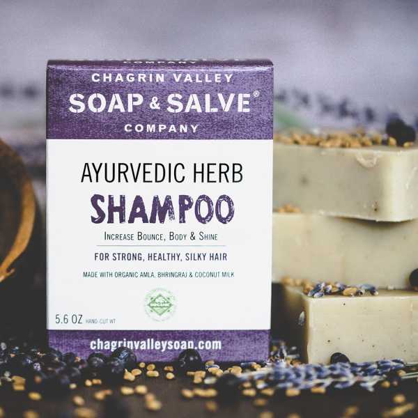 Chagrin Valley Ayurvedic Herb Shampoo Bar