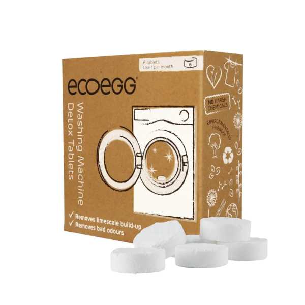 Ecoegg Detox Tabletten voor Wasmachine | 6 tabletten