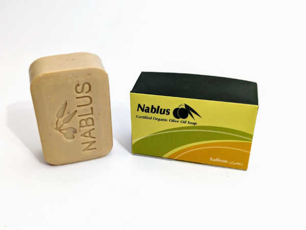 Nablus Soap Company - Olijfoliezeep Saffraan