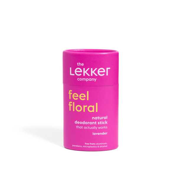 The Lekker Company Deodorant Stick Feel Floral Lavendel