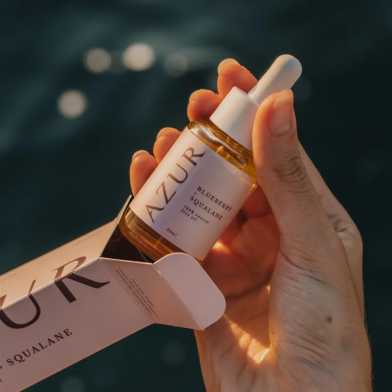 Azur Natural Bodycare Gezichtsolie Squalane & Bosbes