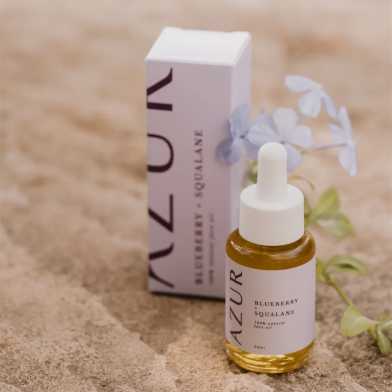 Azur Natural Bodycare Gezichtsolie Squalane & Bosbes