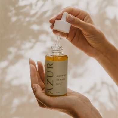 Azur Natural Bodycare Growth & Repair | Pre-wash haarolie