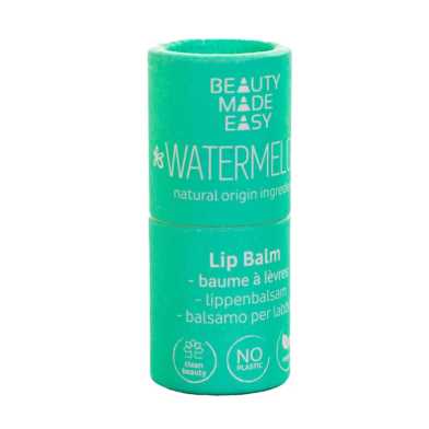Beauty Made Easy Papertube Vegan Lipbalm Watermelon