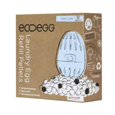 Ecoegg - Wasbal Navulling Fris Linnen - 70 wasbeurten