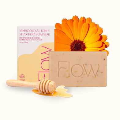 Flow Cosmetics - Marigold - Shampoo bar voor normaal en krullend haar