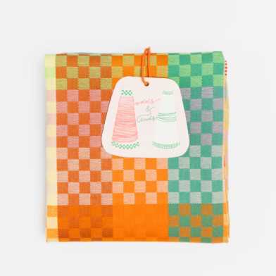 Foekje Fleur - Odds & Ends Theedoek (#57A checkered check)