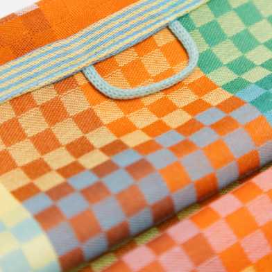 Foekje Fleur Odds & Ends Theedoek (#57A checkered check)
