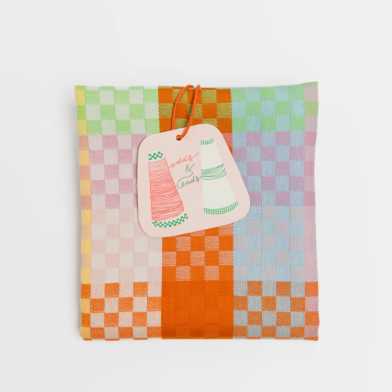 Foekje Fleur - Odds & Ends Theedoek (#58A checkered check)