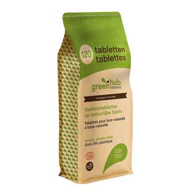 GreenHub - Plasticvrije Vaatwastabletten op natuurlijke basis