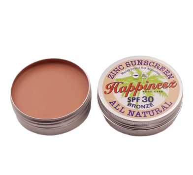 Happinesz - Mineral Zinc Zonnebrandcrème Bronze SPF 30