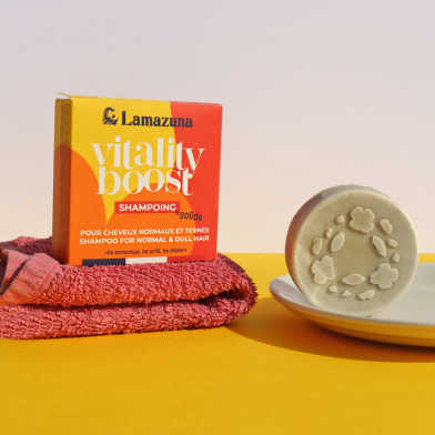 Lamazuna Vitality Boost Shampoo voor normaal en dof haar