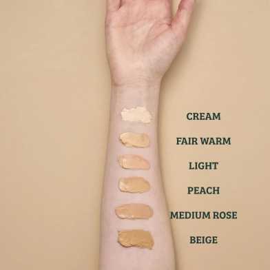 Love Ethical Beauty Natuurlijke Vloeibare Foundation SPF30 Peach