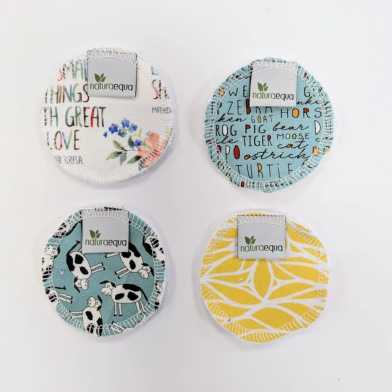 NaturaEqua Biologische en herbruikbare make-up remover pads