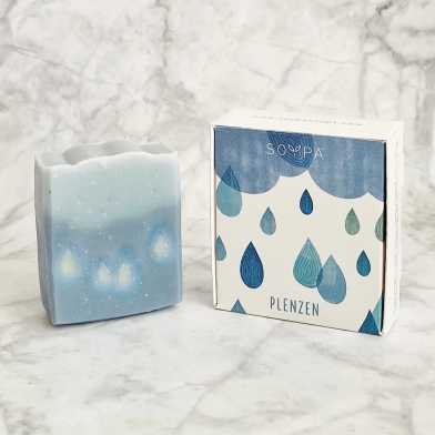Soypa - Plenzen Handgemaakte Zeep | Petitgrain, muskaatsalie en pepermunt