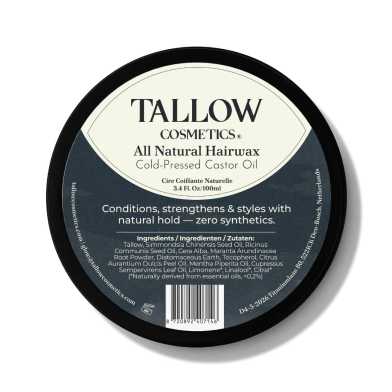 Tallow Cosmetics - Tallow Natuurlijke Haarwax | Natuurlijke styling met verzorgende werking