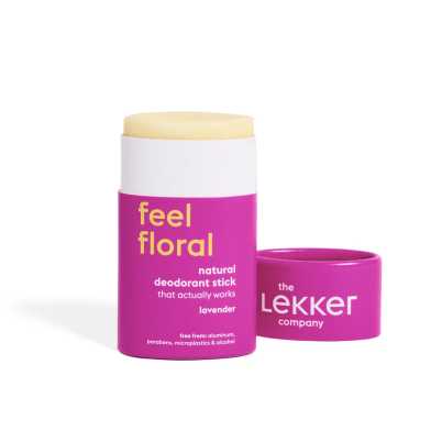 The Lekker Company Deodorant Stick Feel Floral Lavendel