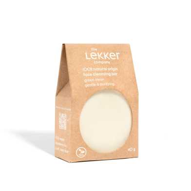 The Lekker Company - Face Cleansing Bar | Green Clean