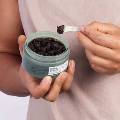 UpCircle Coffee Body Scrub with Lemongrass & Shea Butter