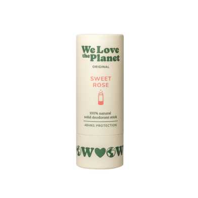 We Love the Planet Sweet Rose Deodorant Stick