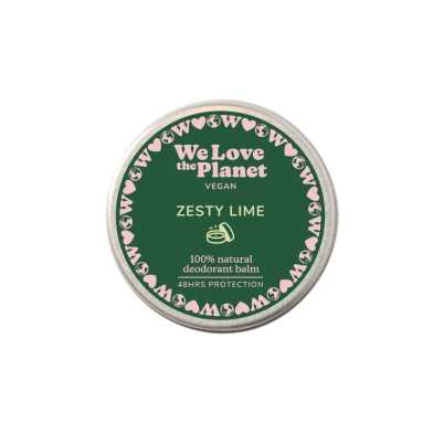 We Love the Planet Zesty Lime Vegan Deodorant Balm