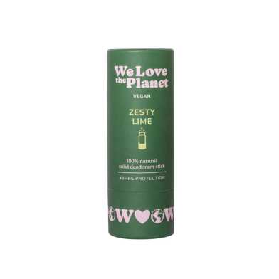 We Love the Planet Zesty Lime Vegan Deodorant Stick