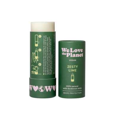 We Love the Planet Zesty Lime Vegan Deodorant Stick