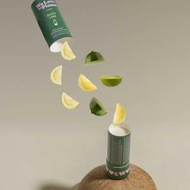 We Love the Planet Zesty Lime Vegan Deodorant Stick