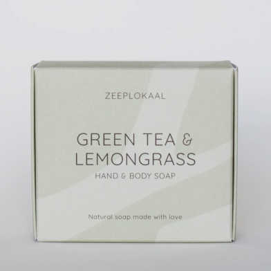 Zeeplokaal - Groene Thee & Citroengras Zeep