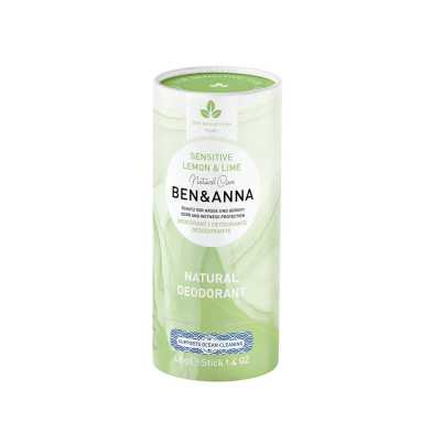 Ben & Anna - Deodorant Sensitive Lemon & Lime