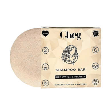 Chey Haircare - Shampoo Bar Rijstwater & Proteïne