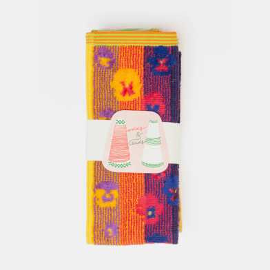 Foekje Fleur Odds & Ends Gastendoekje Duo (#54 pansy)