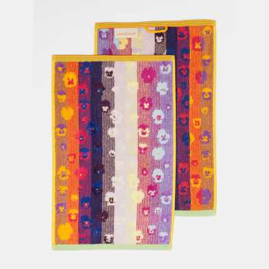 Foekje Fleur Odds & Ends Gastendoekje Duo (#54 pansy)