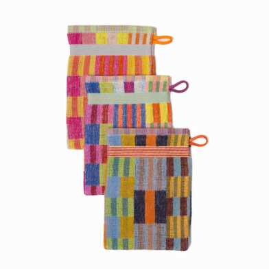 Foekje Fleur Odds & Ends Washand Trio (#72 tulip quilt)