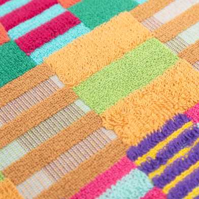 Foekje Fleur Odds & Ends Badmat (#74 tulip quilt)