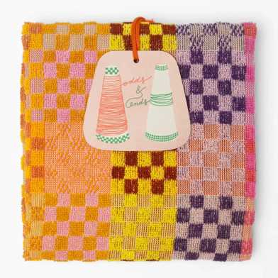 Foekje Fleur - Odds & Ends Keukenhanddoek (#135 checkered check)