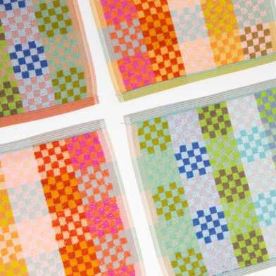 Foekje Fleur Odds & Ends Multidoek (#84 checkered check)