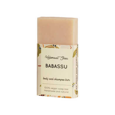 HelemaalShea - Babassu Haar & Body Zeep (Allergeen Vrij) - Mini / Tester