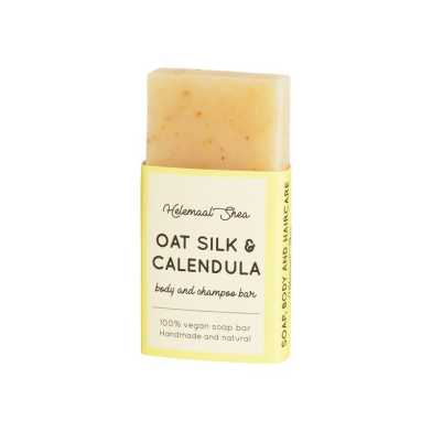 HelemaalShea - Haverzijde & Calendula Haar & Body Zeep - Mini / Tester