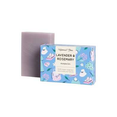 HelemaalShea - Lavendel & Rozemarijn Haarzeep voor Alle Haartypen