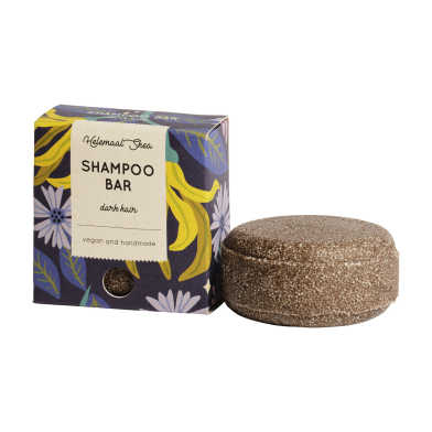 HelemaalShea - Shampoo Bar - Alle Haartypen - Donker haar
