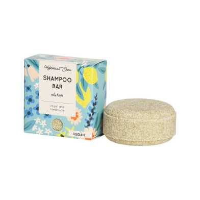 HelemaalShea - Shampoo Bar voor Vet Haar | Groene Klei & Munt