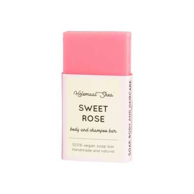 HelemaalShea - Zoete Rozen Haar & Body Zeep - Mini / Tester