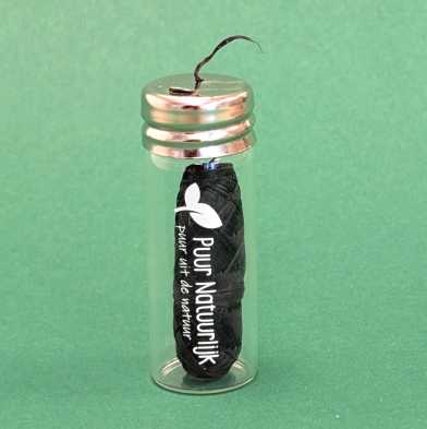 Puur Natuurlijk Bamboe Flosdraad Charcoal + Navulling (3 x 30m)