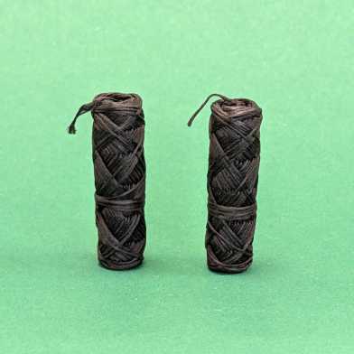 Puur Natuurlijk Bamboe Flosdraad Charcoal navulling (2 x 30m)